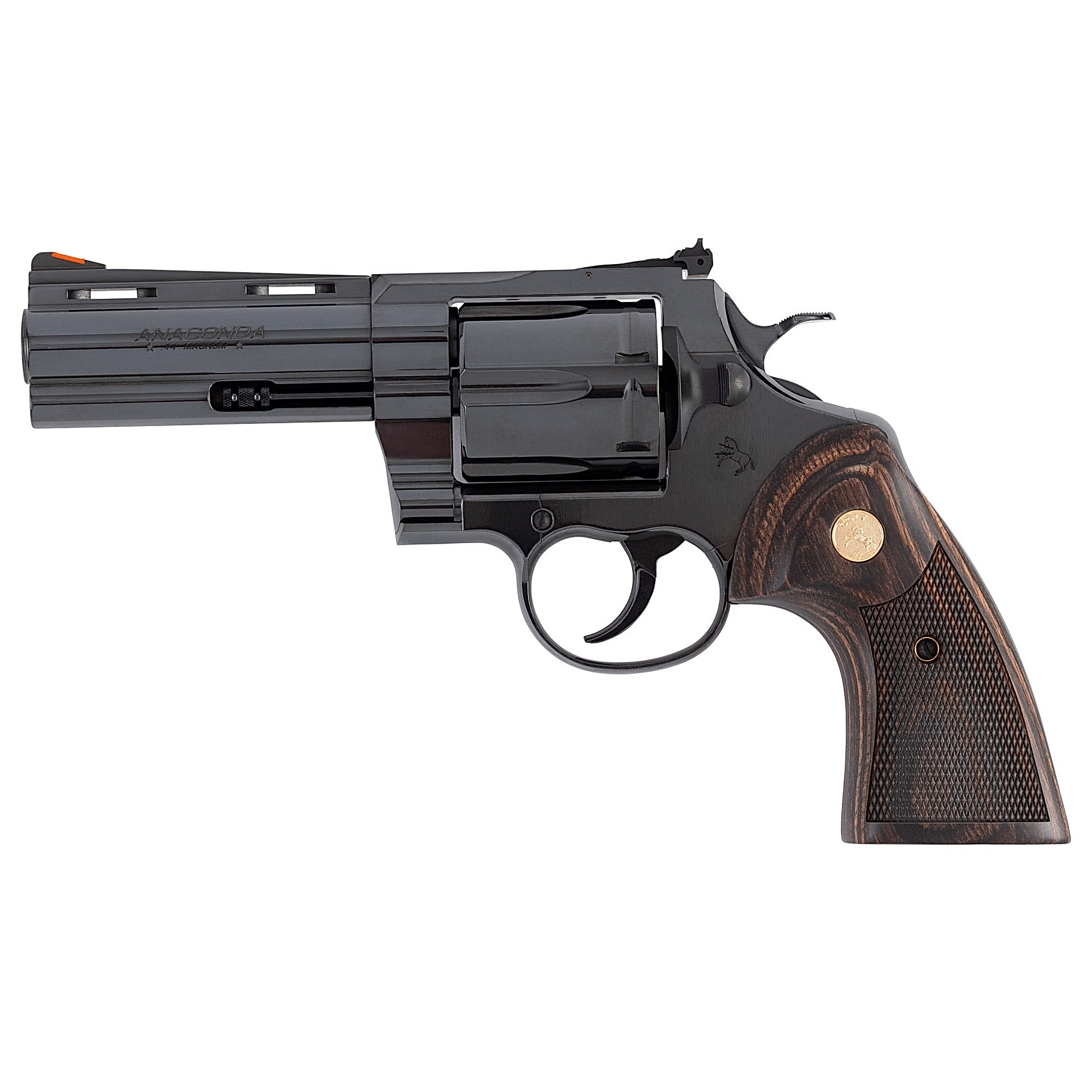 Colt Firearms Anaconda Blued / Walnut .44 Mag 4.25″ Barre…