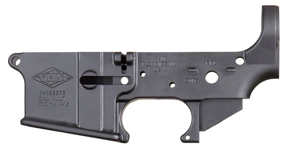 YHM AR-15 Stripped Forged Lower Receiver .223 Remington Matte Black AR-15 Lower Receiver