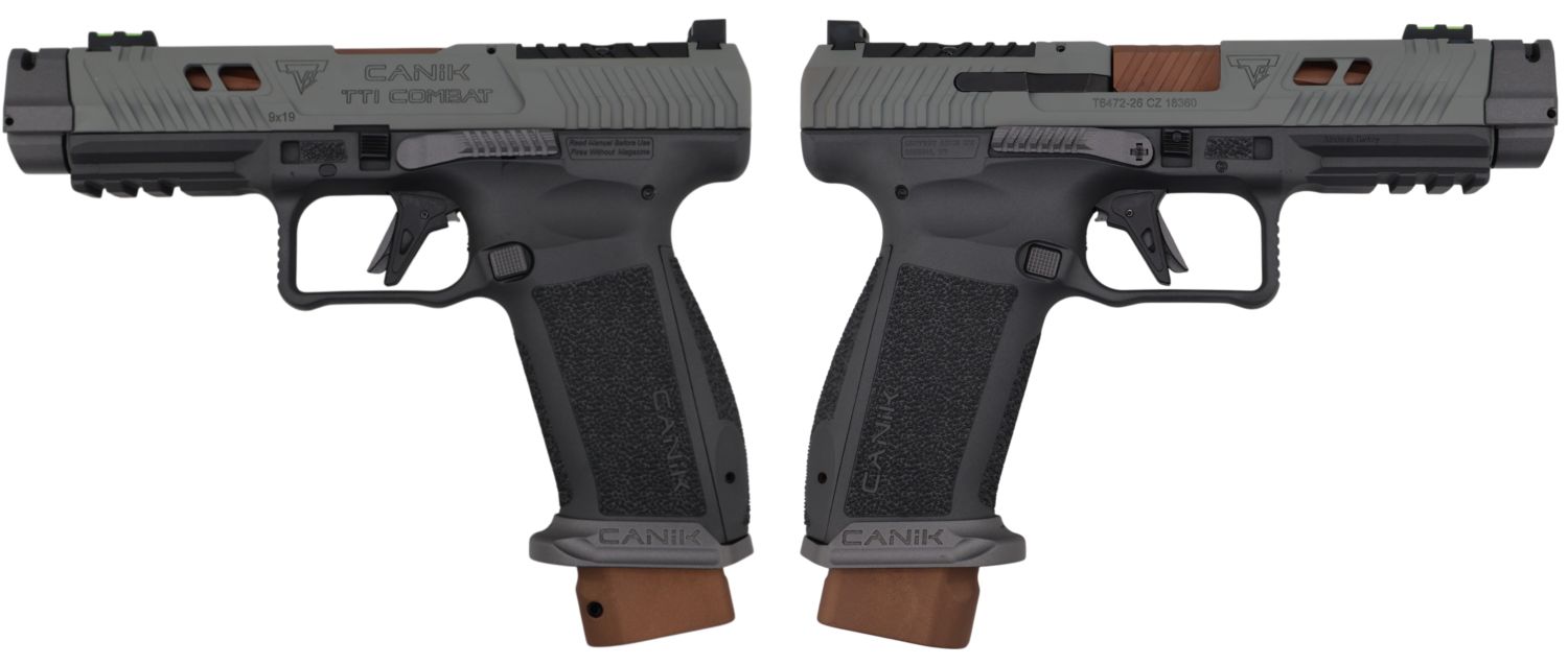 Canik TTI Combat 9mm Smoke Pistol
