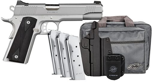 Kimber Stainless LW Silver .45 ACP 5" Barrel 7-Rounds Clu...