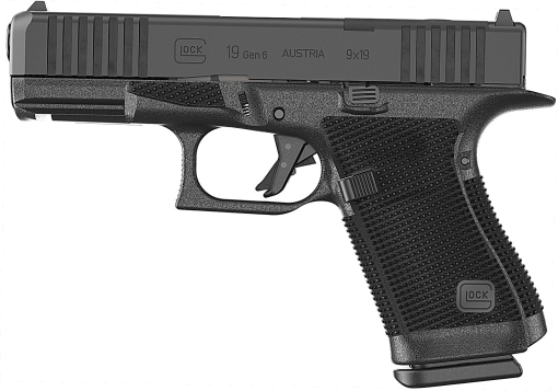 Glock 19 Gen 6 MOS 9mm 4.02" Barrel 15-Rounds - 9mm