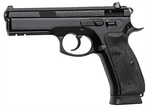 CZ 75 SP-01 9mm 4.6" Barrel 18-Rounds Night Sights - 9mm