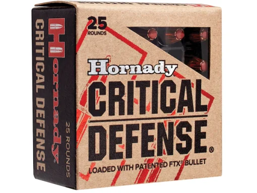 Shop Hornady Critical Defense 9mm Luger Ammo 115 Grain Hornady FTX Polymer Tip Box of 200 rounds