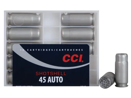 In Stock: CCI Shotshell 45 ACP Ammo 120 Grain Lead Shot 200 rounds