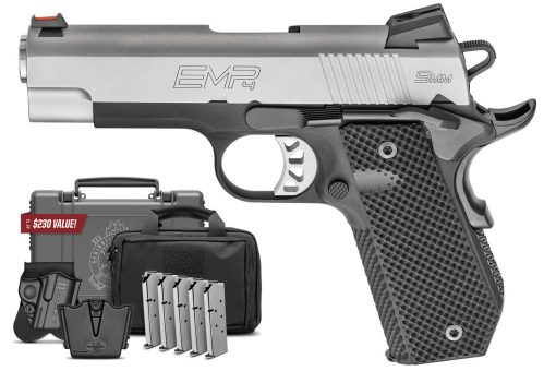 Springfield 1911 EMP 4-Inch 9mm Lightweight Champion Concealed Carry Contour with Instant Gear Up Package